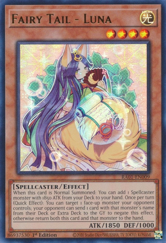 Image for Fairy Tail - Luna (UR) (RA01-EN009) (RA01) - YuGiOh