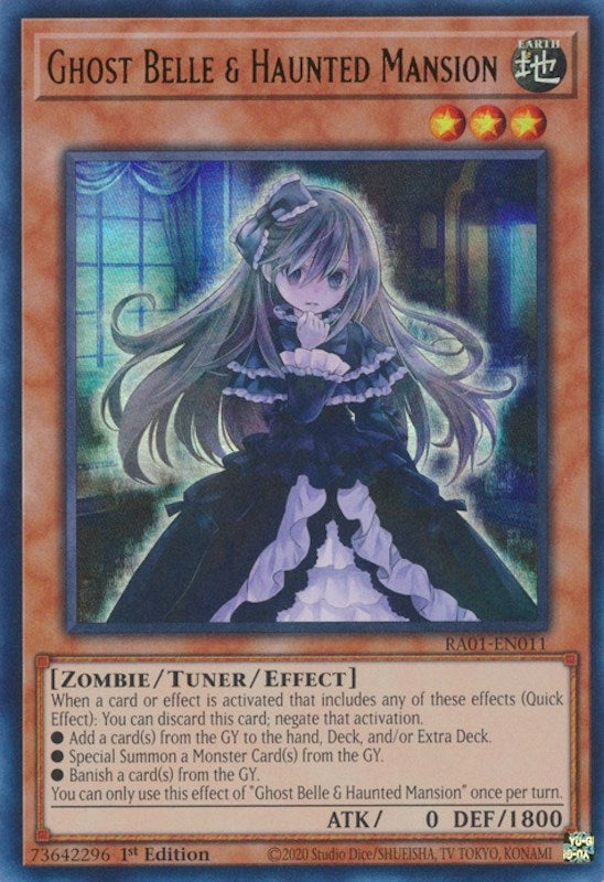 Image for Ghost Belle & Haunted Mansion (UR) (RA01-EN011) (RA01) - YuGiOh