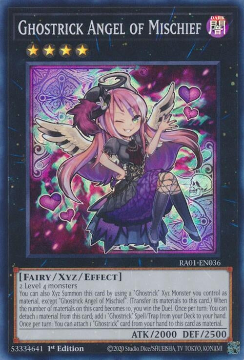 Image for Ghostrick Angel of Mischief (RA01-EN036) (RA01) - YuGiOh
