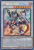 Borreload Savage Dragon (Platinum Secret Rare) (RA01-EN033) (RA01)
