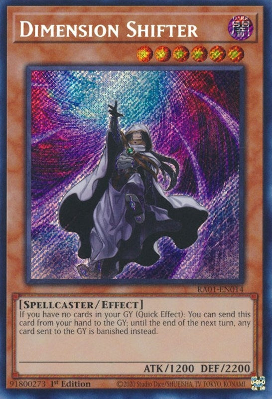 Image for Dimension Shifter (Secret Rare) (RA01-EN014) (RA01) - YuGiOh