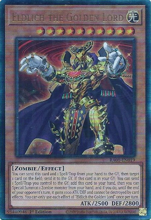 Eldlich the Golden Lord (PUR) (RA01-EN019) (RA01)