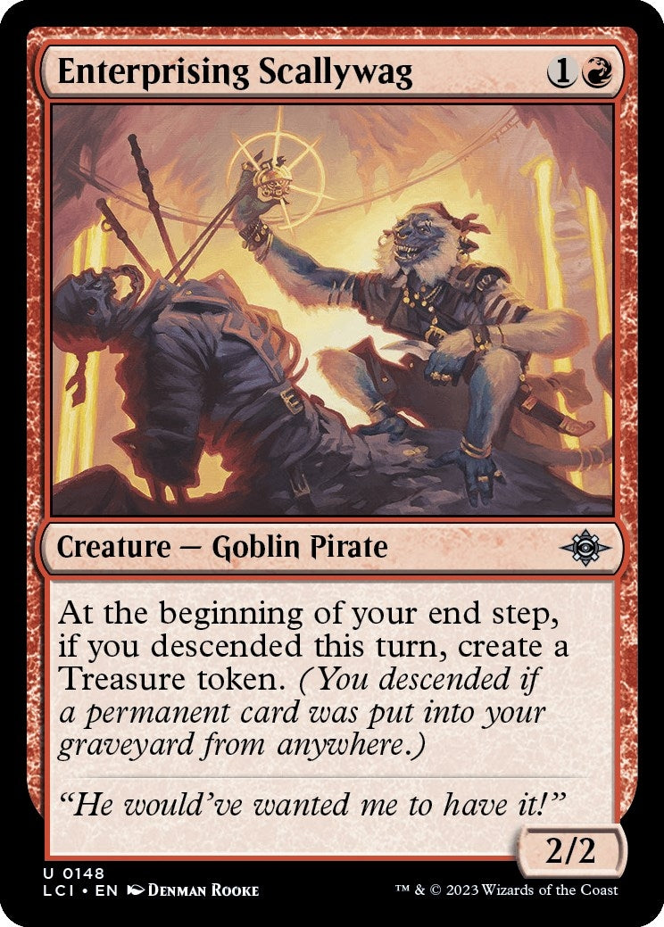 Image for Enterprising Scallywag (148) (The Lost Caverns of Ixalan) - Magic: The Gathering