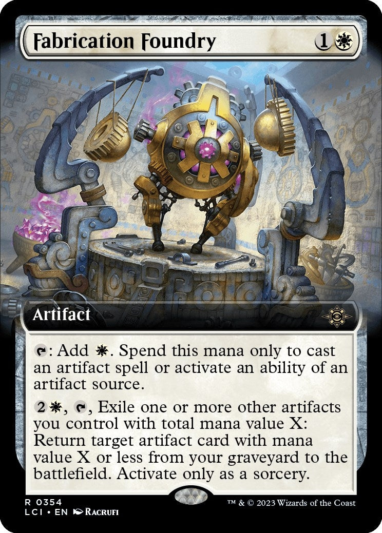 Image for Fabrication Foundry (Extended Art) (354) (The Lost Caverns of Ixalan) - Magic: The Gathering