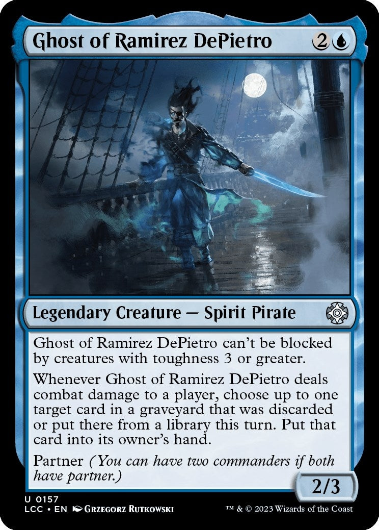 Image for Ghost of Ramirez DePietro (157) (The Lost Caverns of Ixalan) - Magic: The Gathering