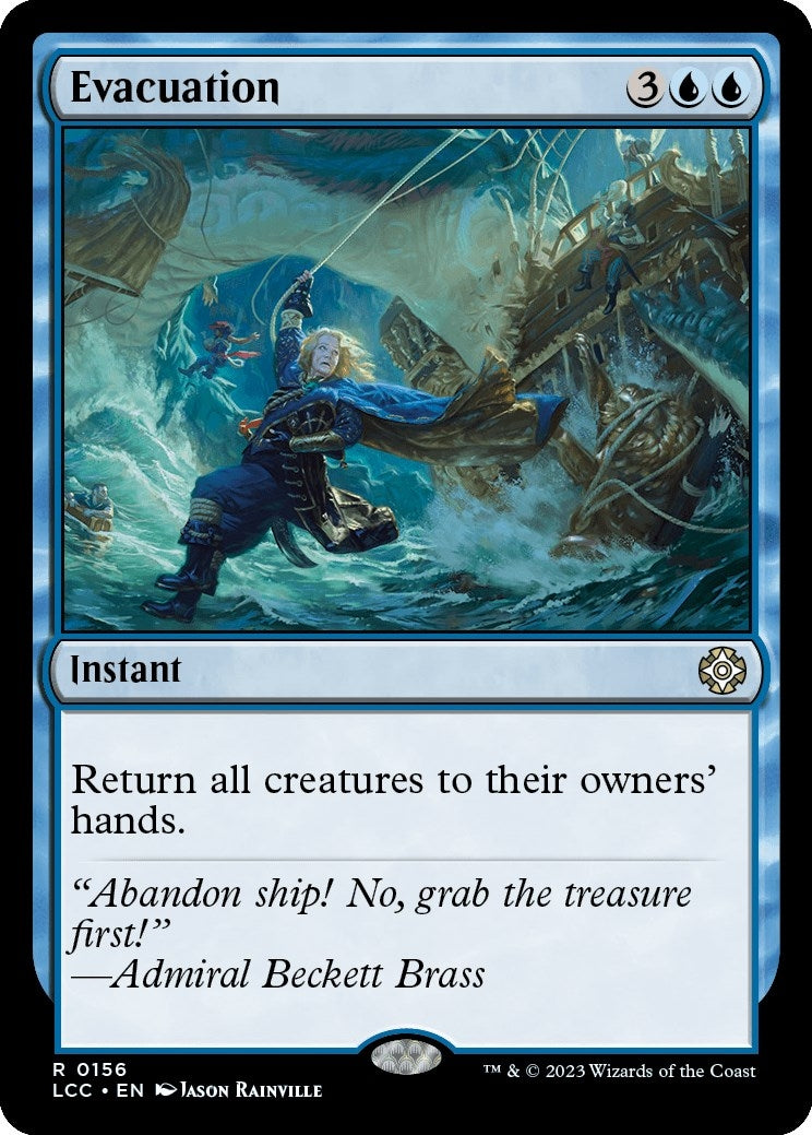 Image for Evacuation (156) (The Lost Caverns of Ixalan) - Magic: The Gathering