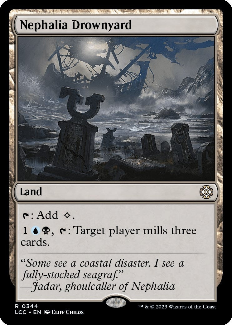 Image for Nephalia Drownyard (344) (The Lost Caverns of Ixalan) - Magic: The Gathering
