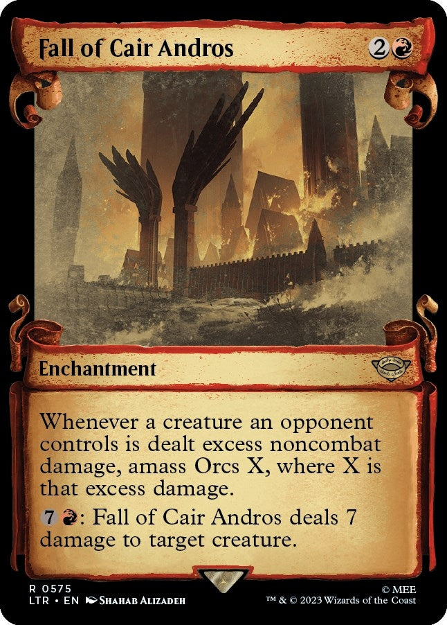 Image for Fall of Cair Andros (Showcase Scrolls) (575) (Universes Beyond: The Lord of the Rings: Tales of Middle-earth) - Magic: The Gathering
