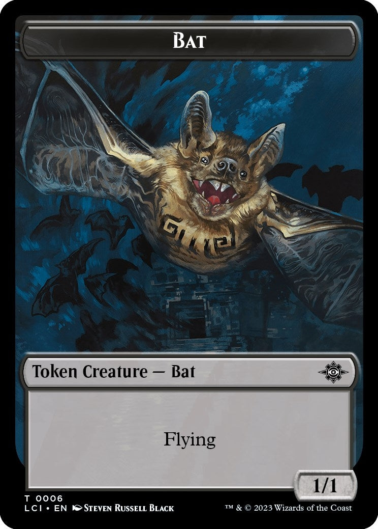Image for Bat // Vampire (0004) Double-Sided Token (6 // 4) (The Lost Caverns of Ixalan) - Magic: The Gathering
