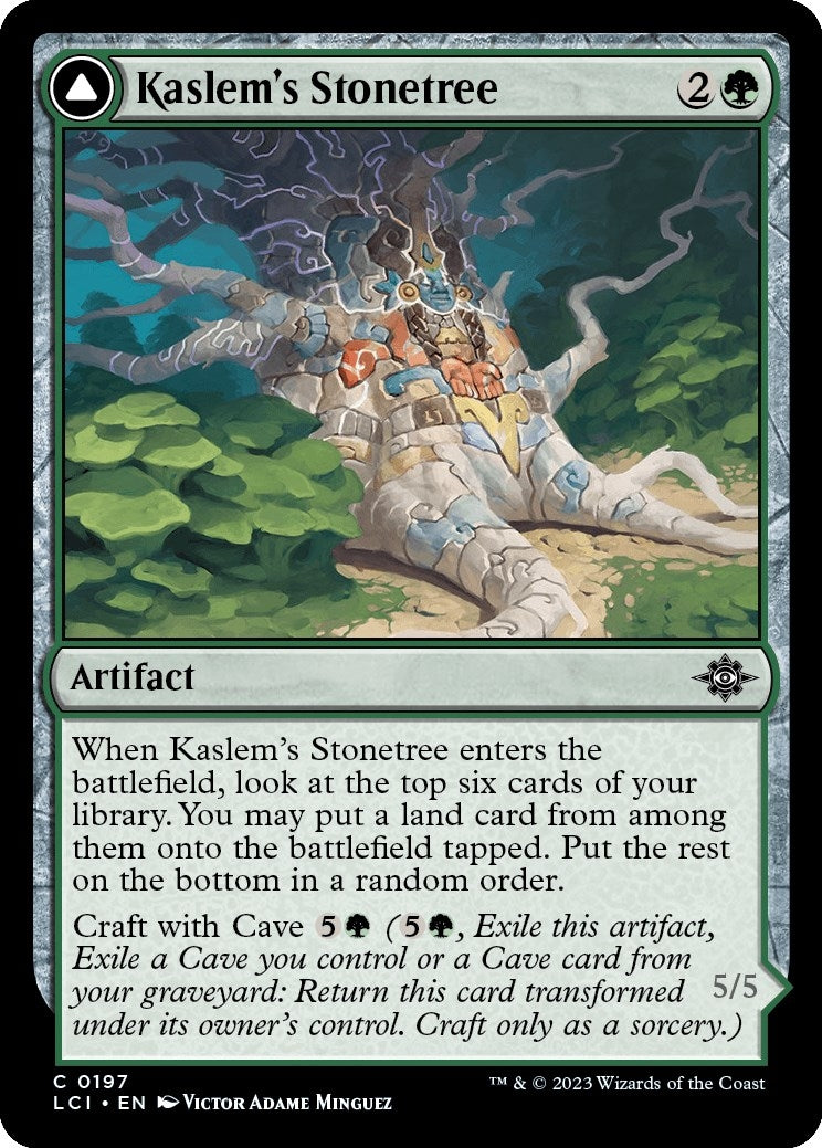 Image for Kaslem's Stonetree (197) (The Lost Caverns of Ixalan) - Magic: The Gathering