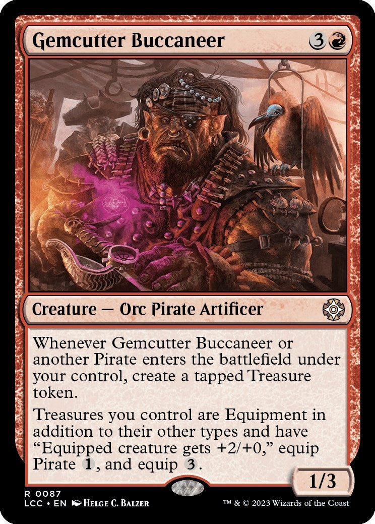 Image for Gemcutter Buccaneer (87) (The Lost Caverns of Ixalan) - Magic: The Gathering