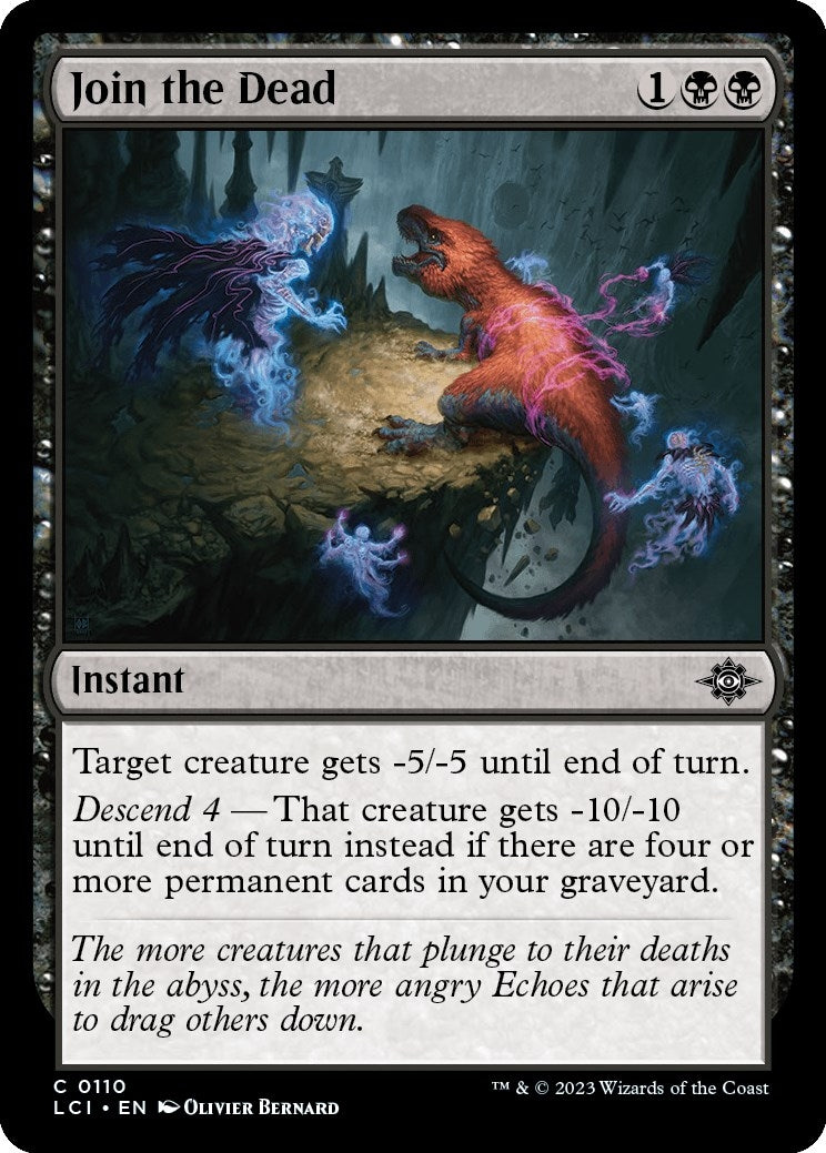 Image for Join the Dead (110) (The Lost Caverns of Ixalan) - Magic: The Gathering