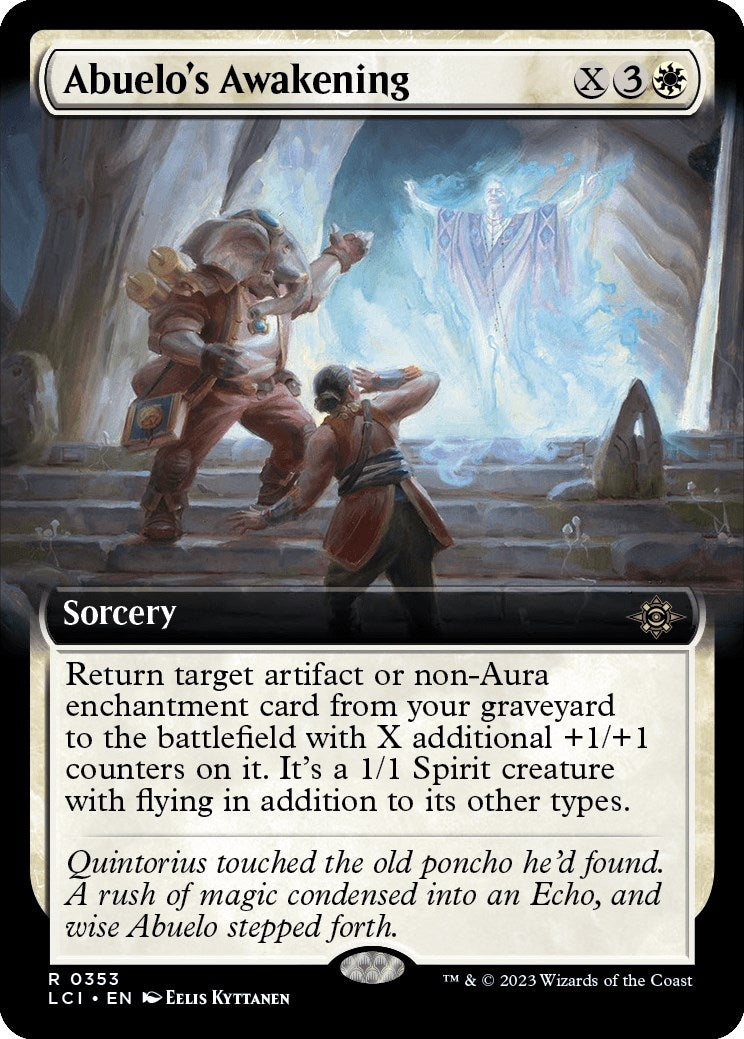 Image for Abuelo's Awakening (Extended Art) (353) (The Lost Caverns of Ixalan) - Magic: The Gathering