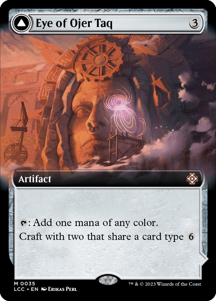 Image for Eye of Ojer Taq (Extended Art) (35) (The Lost Caverns of Ixalan) - Magic: The Gathering