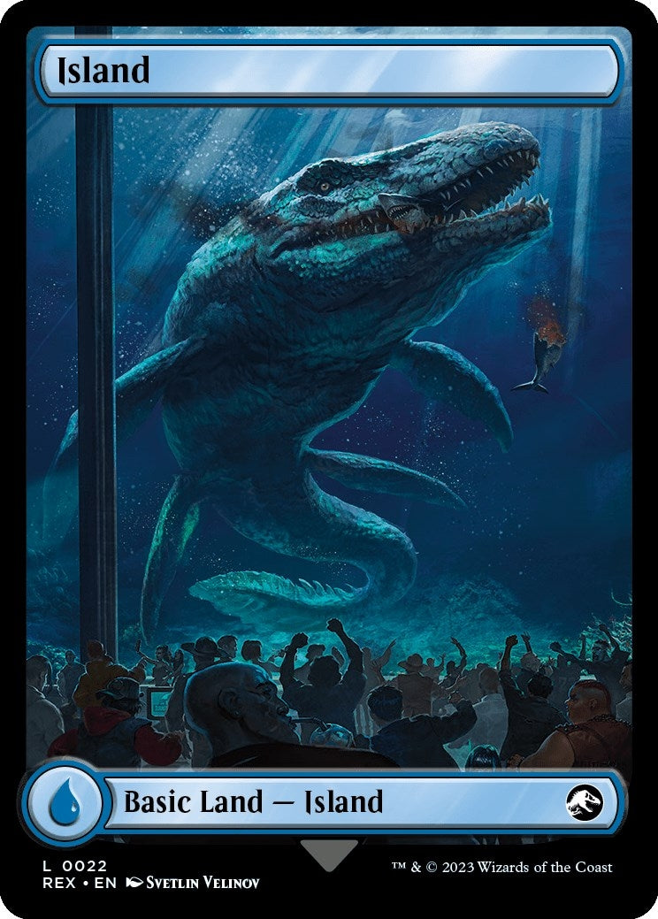 Image for Island (22) (Universes Beyond: Jurassic World Collection) - Magic: The Gathering