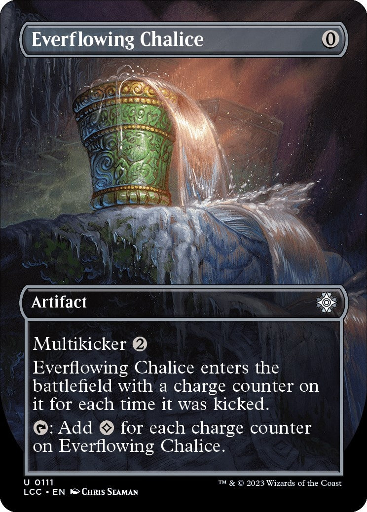 Image for Everflowing Chalice (Borderless) (111) (The Lost Caverns of Ixalan) - Magic: The Gathering