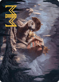 Image for Bedrock Tortoise Art Card (Gold-Stamped Signature) (23) (The Lost Caverns of Ixalan) - Magic: The Gathering