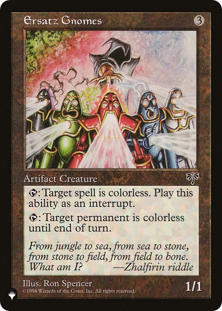 Image for Ersatz Gnomes (The List Reprints) - Magic: The Gathering