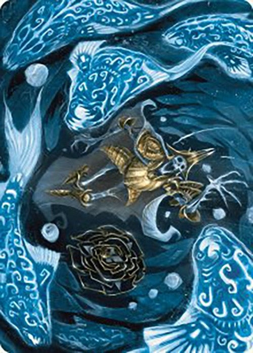 Image for Eaten by Piranhas Art Card (11) (The Lost Caverns of Ixalan) - Magic: The Gathering