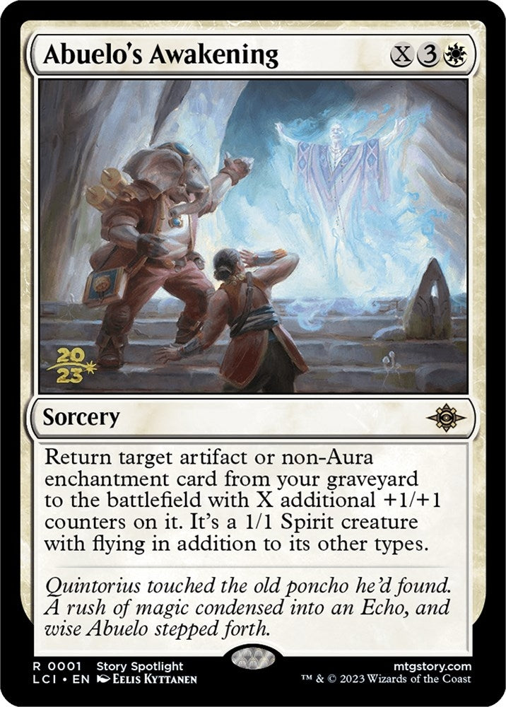 Image for Abuelo's Awakening (1) (Prerelease Cards) - Magic: The Gathering