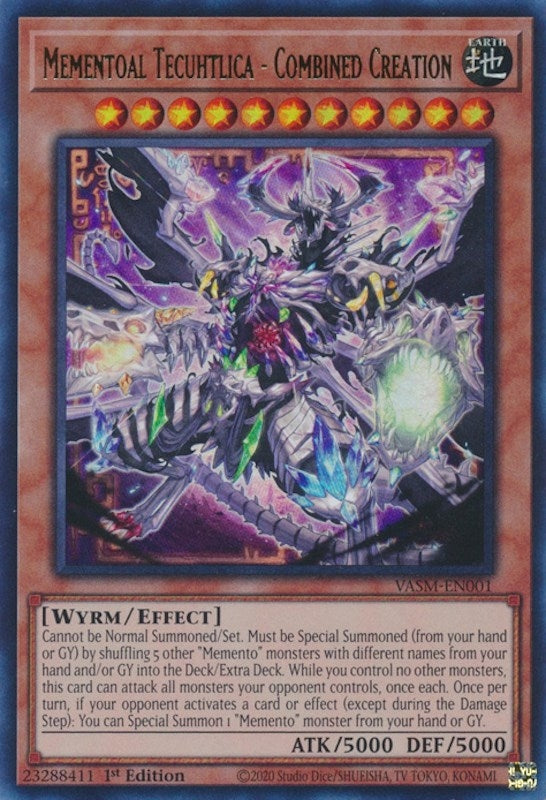 Image for Mementoal Tecuhtlica - Combined Creation (VASM-EN001) (VASM) - YuGiOh