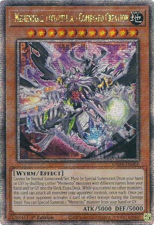 Image for Mementoal Tecuhtlica - Combined Creation (Quarter Century Secret Rare) (VASM-EN001) (VASM) - YuGiOh