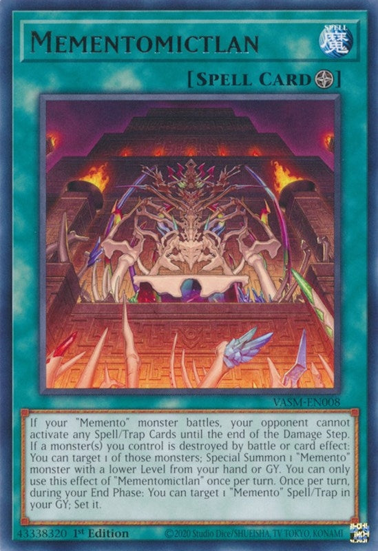Image for Mementomictlan (VASM-EN008) (VASM) - YuGiOh