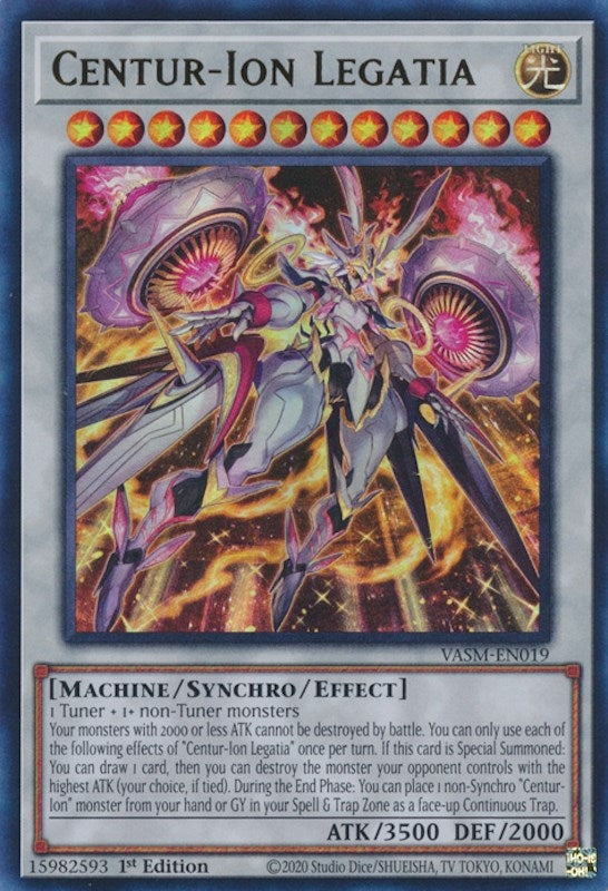 Image for Centur-Ion Legatia (VASM-EN019) (VASM) - YuGiOh