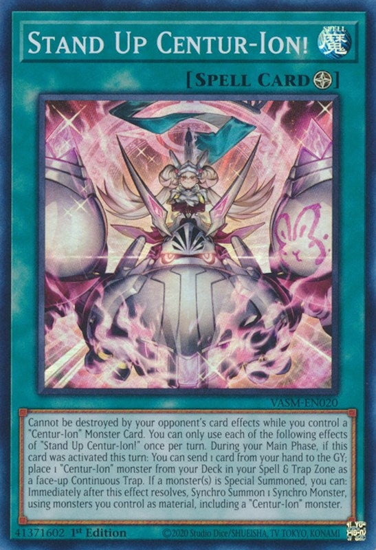 Image for Stand Up Centur-Ion! (VASM-EN020) (VASM) - YuGiOh