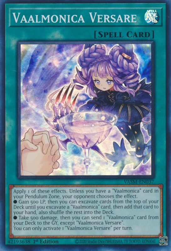 Image for Vaalmonica Versare (VASM-EN037) (VASM) - YuGiOh