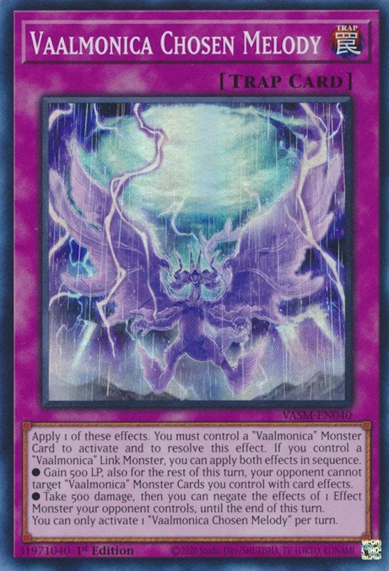 Image for Vaalmonica Chosen Melody (VASM-EN040) (VASM) - YuGiOh