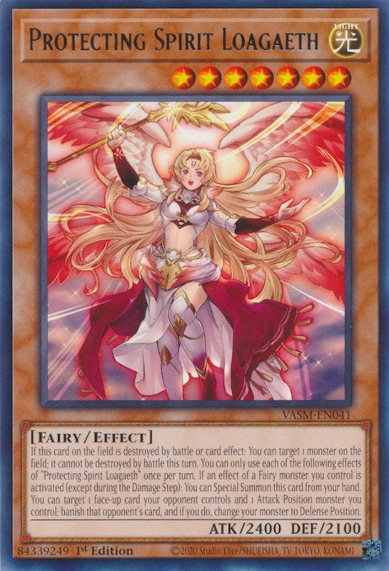 Image for Protecting Spirit Loagaeth (VASM-EN041) (VASM) - YuGiOh
