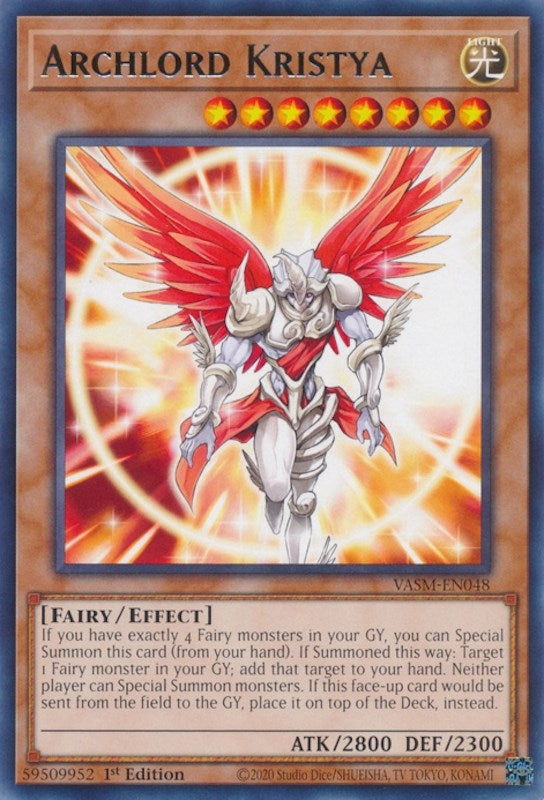 Image for Archlord Kristya (VASM-EN048) (VASM) - YuGiOh