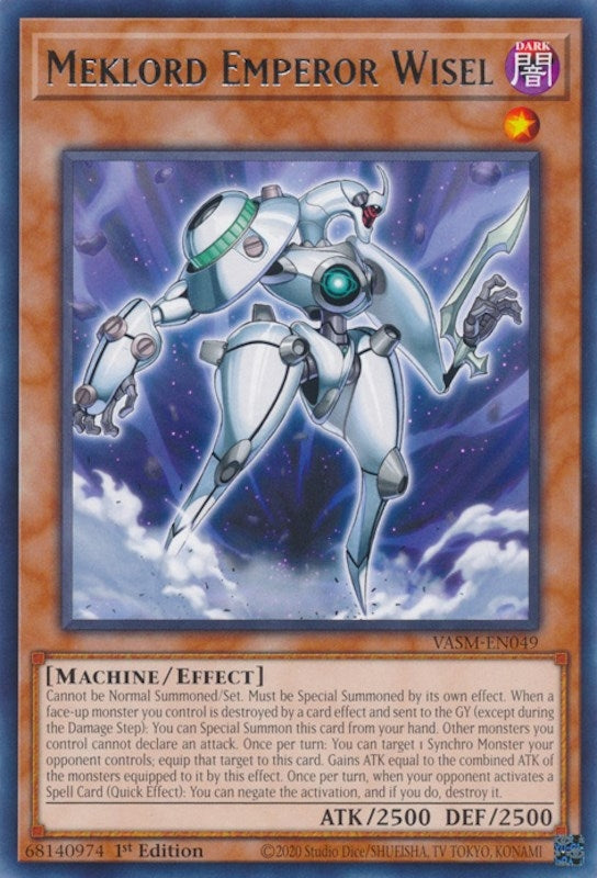 Image for Meklord Emperor Wisel (VASM-EN049) (VASM) - YuGiOh