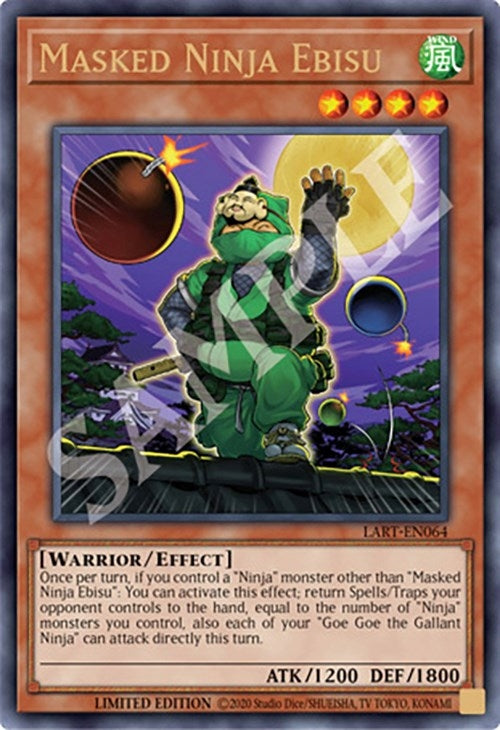 Image for Masked Ninja Ebisu (LART-EN064) (LART) - YuGiOh