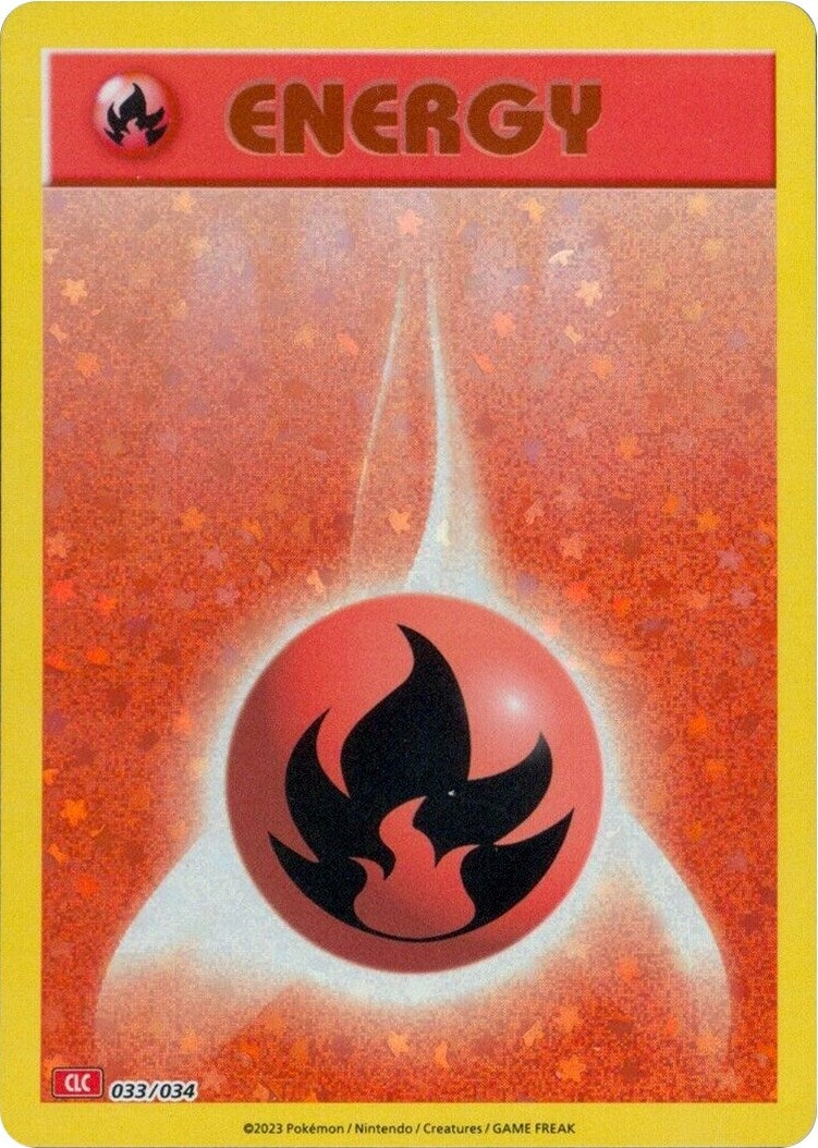 Image for Basic Fire Energy (033/034) (CL) - Pokemon
