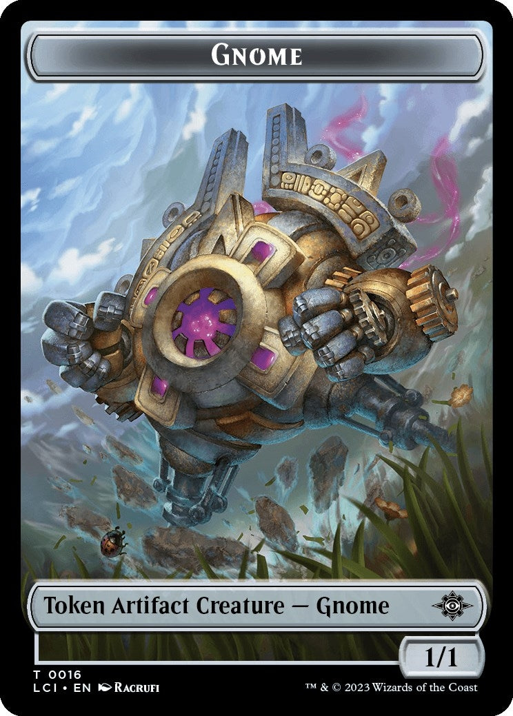 Image for Gnome // Vampire Demon Double-Sided Token (16 // 15) (The Lost Caverns of Ixalan) - Magic: The Gathering