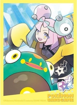 Image for Pokemon TCG: Pokemon Center Japan Exclusive Card Sleeves - Pokemon Trainers Iono & Bellibolt (64-Pack) - Card Sleeves