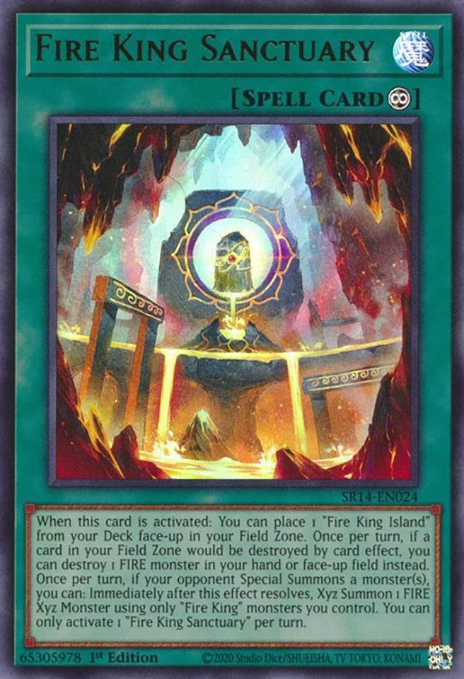 Image for Fire King Sanctuary (SR14-EN024) (SR14) - YuGiOh