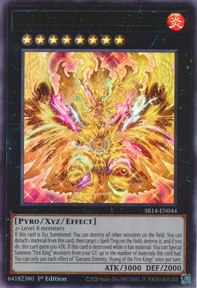 Image for Garunix Eternity, Hyang of the Fire Kings (SR14-EN044) (SR14) - YuGiOh