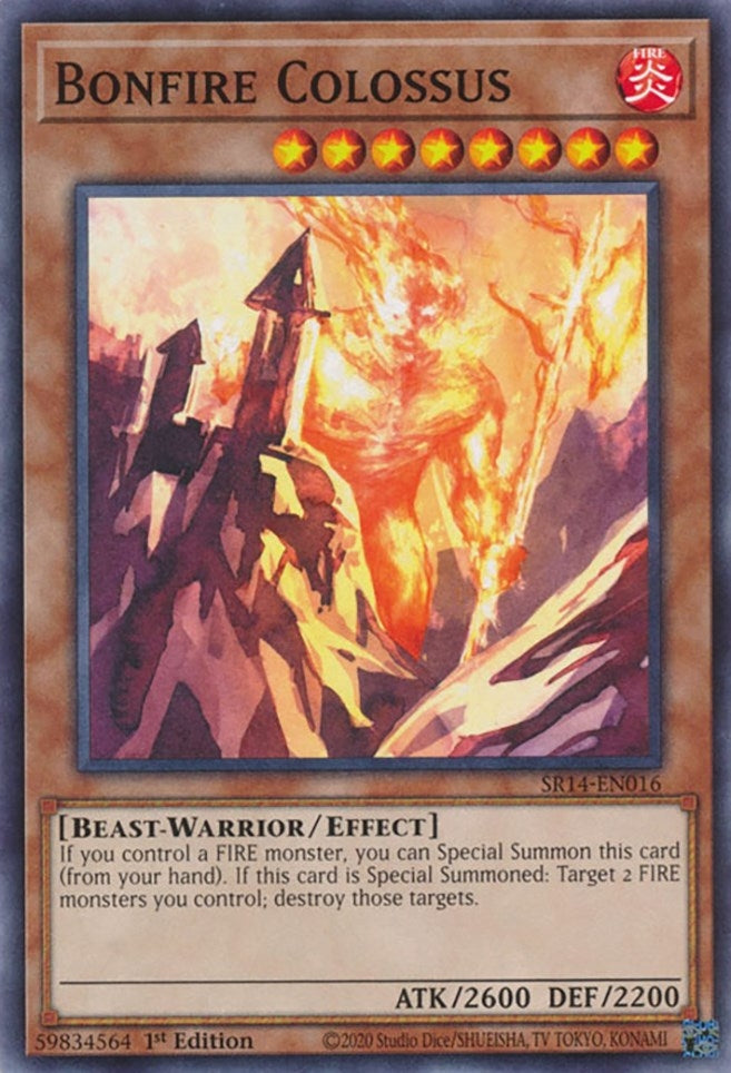 Image for Bonfire Colossus (SR14-EN016) (SR14) - YuGiOh