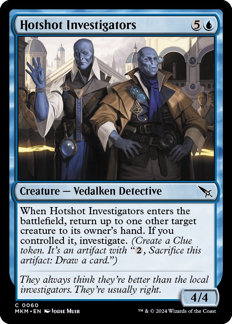 Image for Hotshot Investigators (60) (Murders at Karlov Manor) - Magic: The Gathering