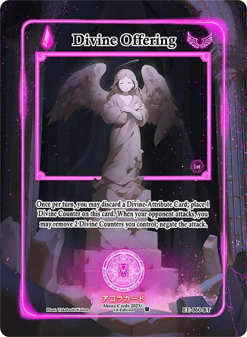Image for Divine Offering (Extended Art) (EE-060-BT) (Eternal Echoes [1st Edition]) - Akora TCG
