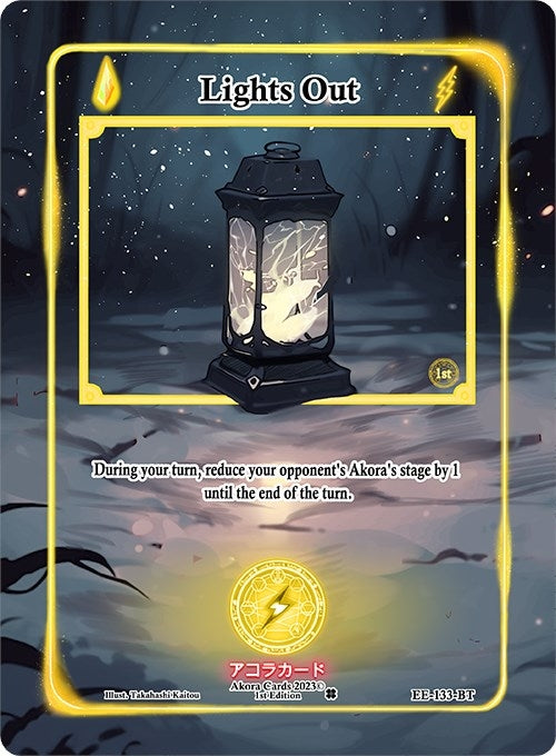Image for Lights Out (Extended Art) (EE-133-BT) (Eternal Echoes [1st Edition]) - Akora TCG
