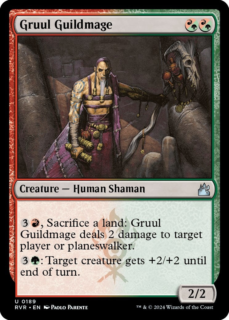 Image for Gruul Guildmage (189) (Ravnica Remastered) - Magic: The Gathering