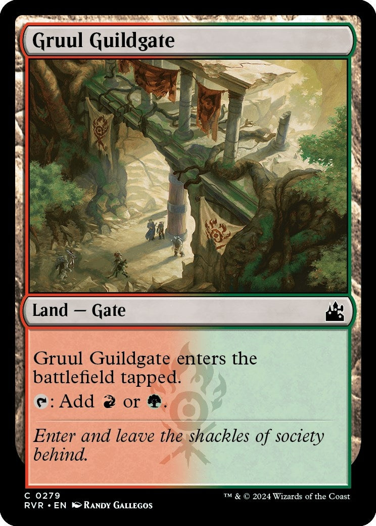 Image for Gruul Guildgate (279) (Ravnica Remastered) - Magic: The Gathering