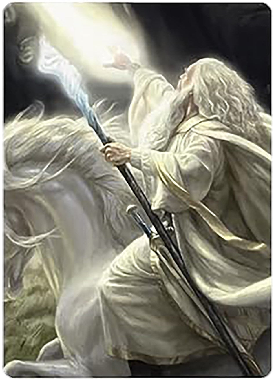 Image for Gandalf of the Secret Fire Art Card (17) (Universes Beyond: The Lord of the Rings: Tales of Middle-earth) - Magic: The Gathering