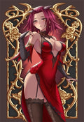 Image for Standard Blackrose Gown Front Pose Sleeves (70-Pack) - Card Sleeves