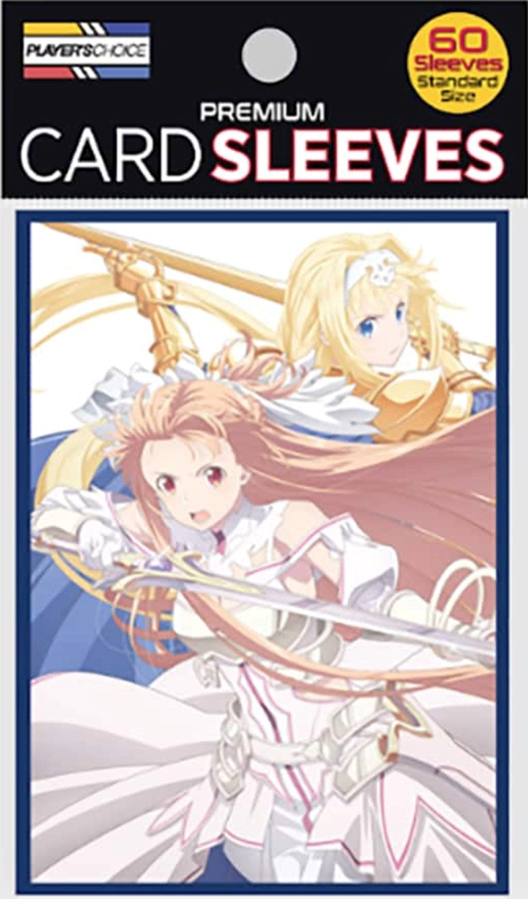 Image for Sword Art Online - Alicization Alice & Asuna Sleeves (60-Pack) - Card Sleeves
