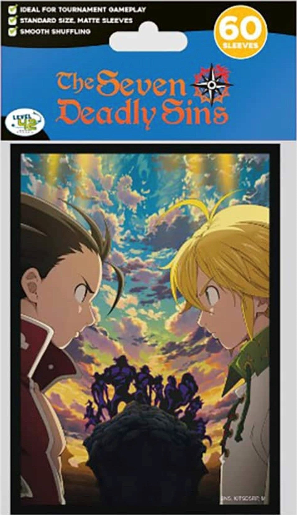 Image for Seven Deadly Sins - Confrontation Sleeves (60-Pack) - Card Sleeves